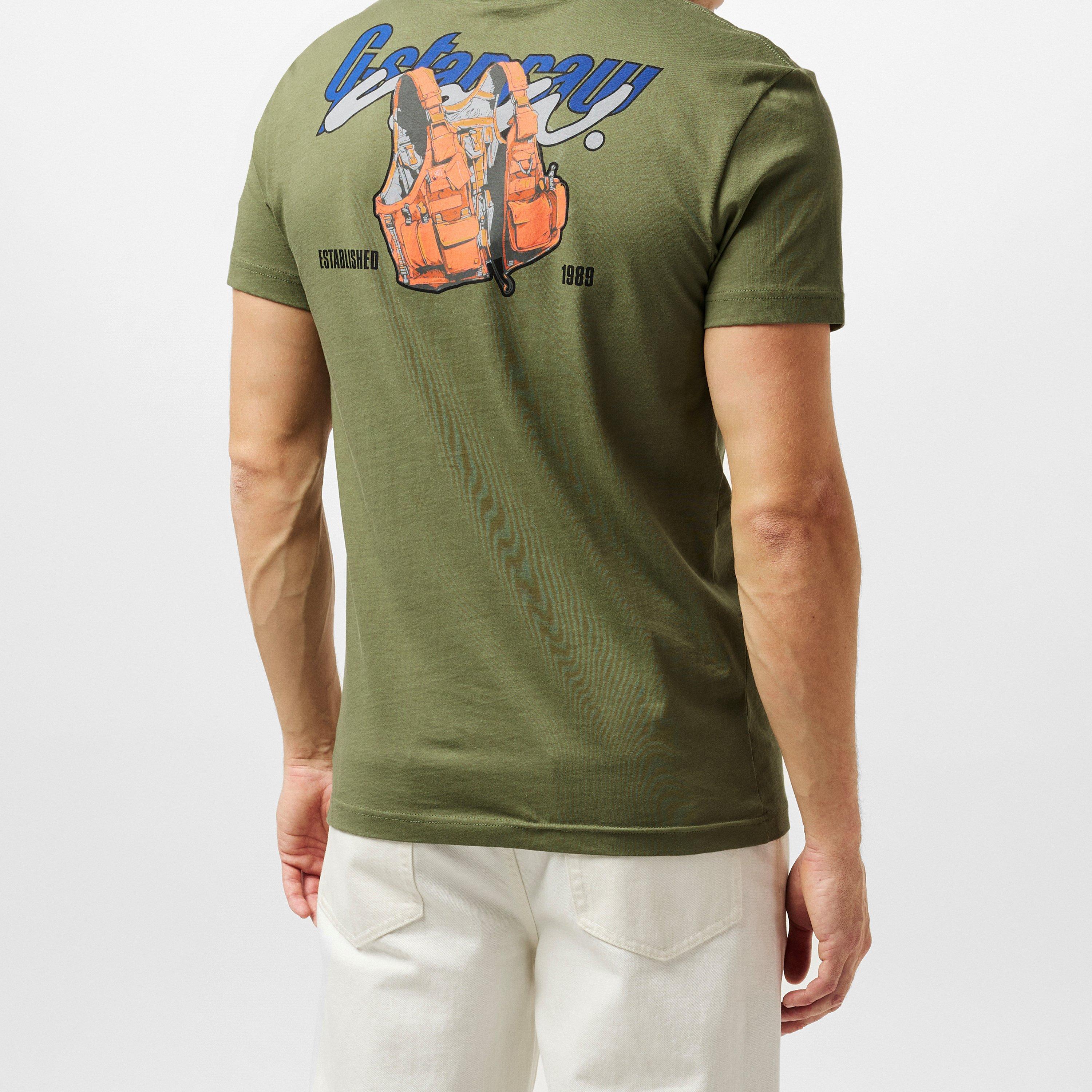 G Star Vest Back Graphic T Shirt