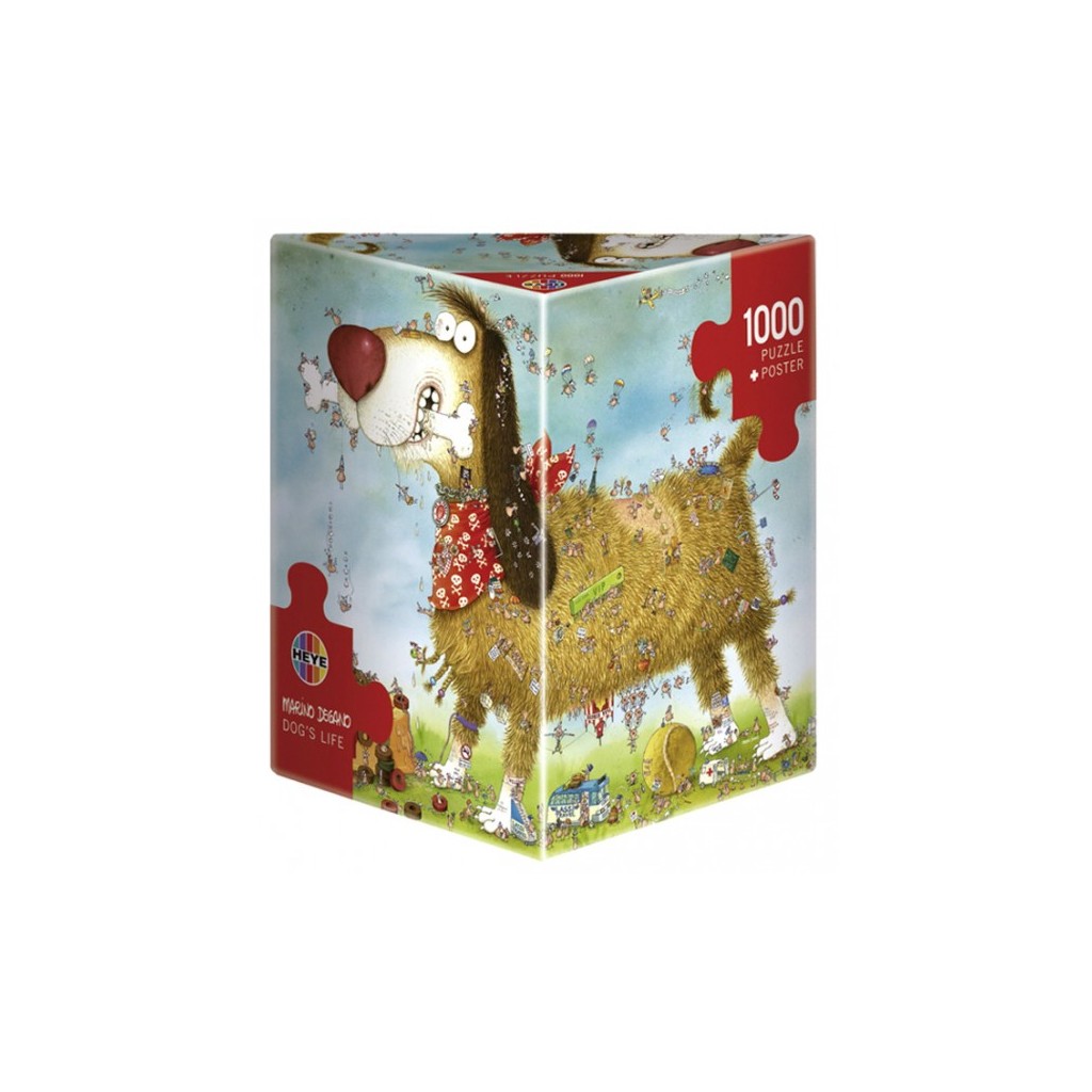 Puzzle - Dog's Life de Marino Degano - 1000 Pièces