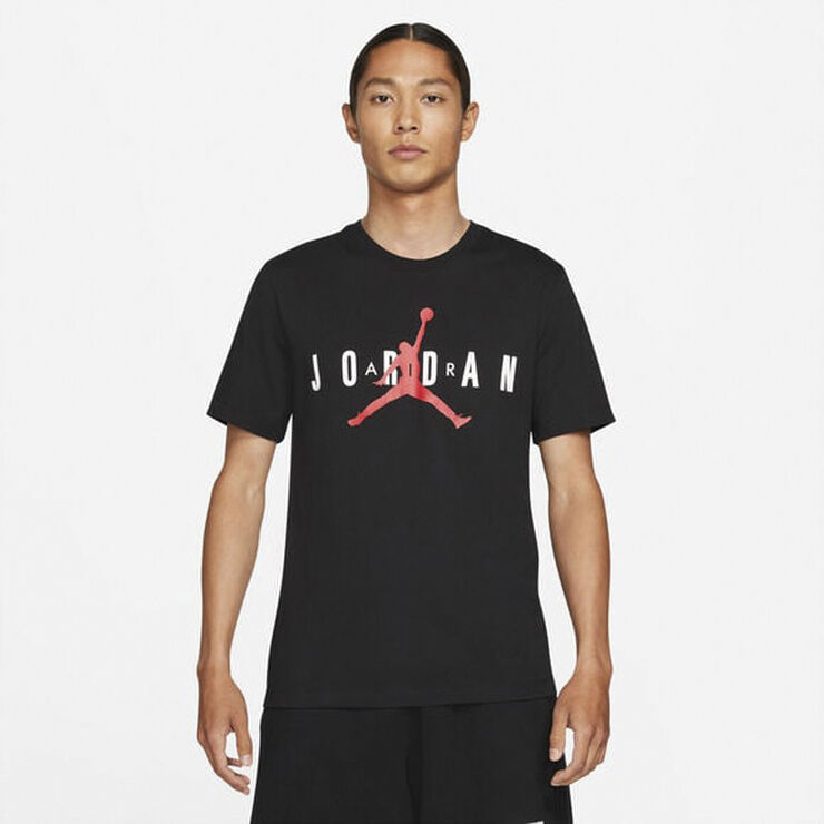 Nike Jordan Air Wordmark T-shirt Sort