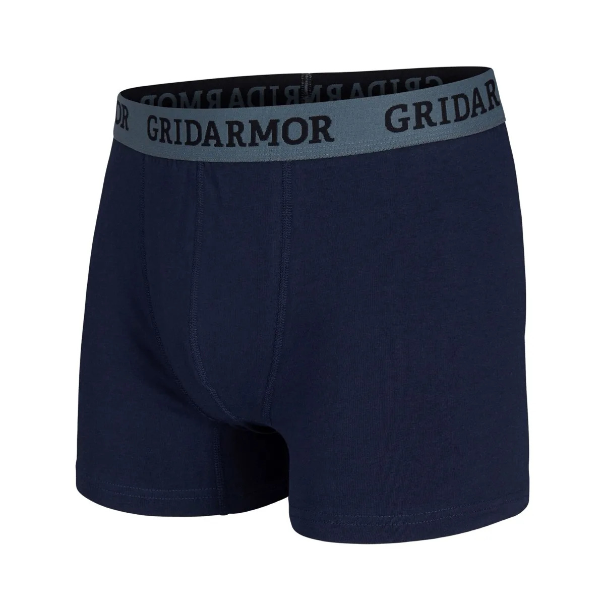 Gridarmor Men's Steine 3p Cotton Boxers 2.0 Navy Blazer