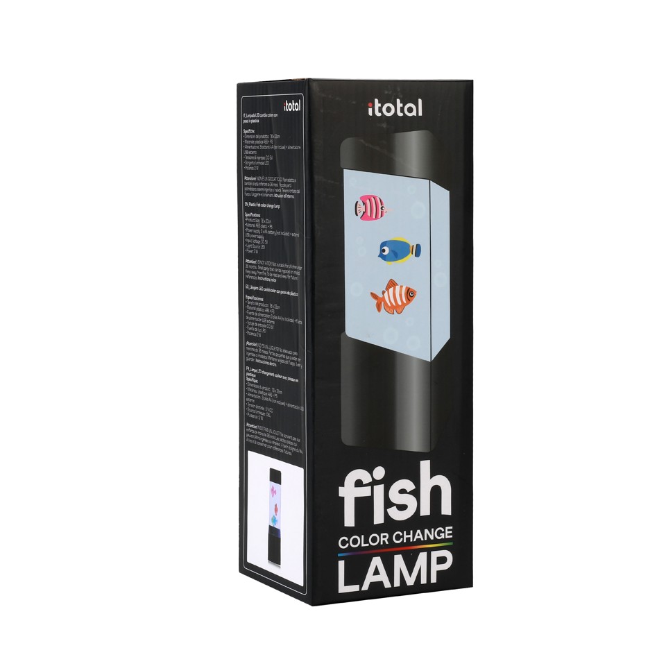 iTotal - Fish Lampe 23 cm (firkantet)