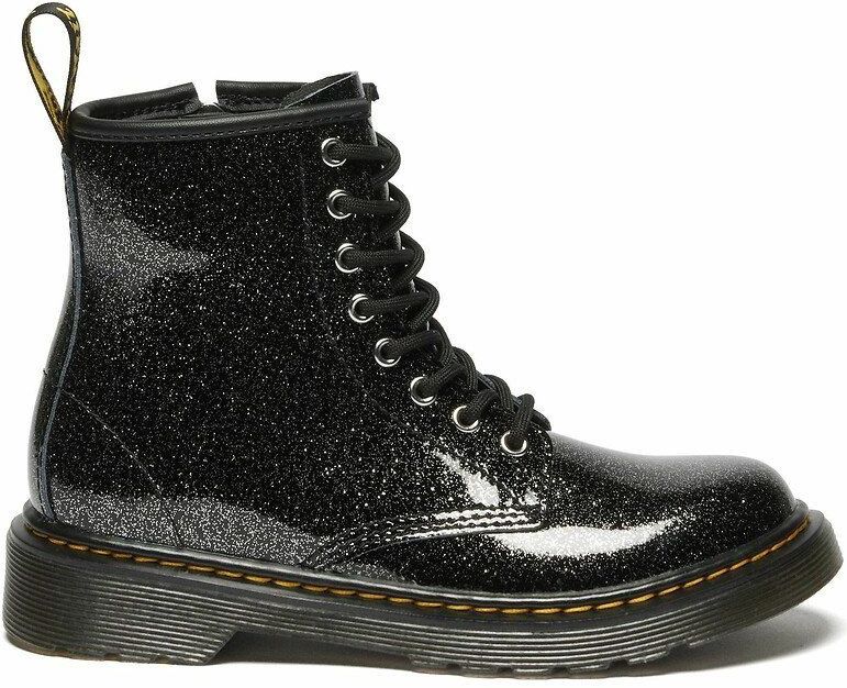 Dr. Martens - 1460 T - Veterboots - Zwart - Leren met Glitters