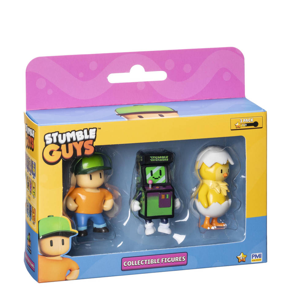 Stumble Guys figurenset 3-pack