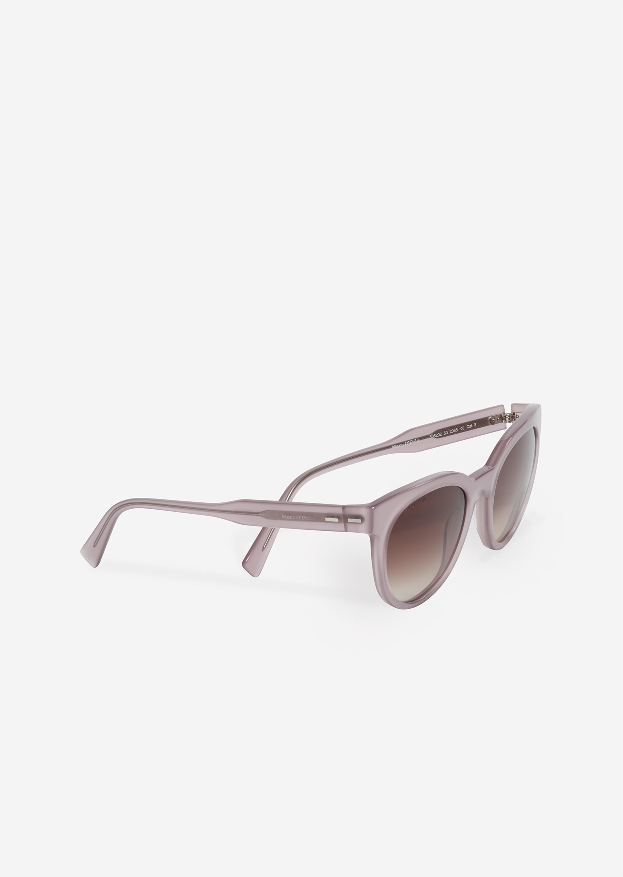 Damen-Sonnenbrille mit breitem Bio-Acetat-Rahmen