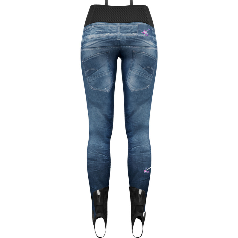 Crazy Damen Falls Printed Hose