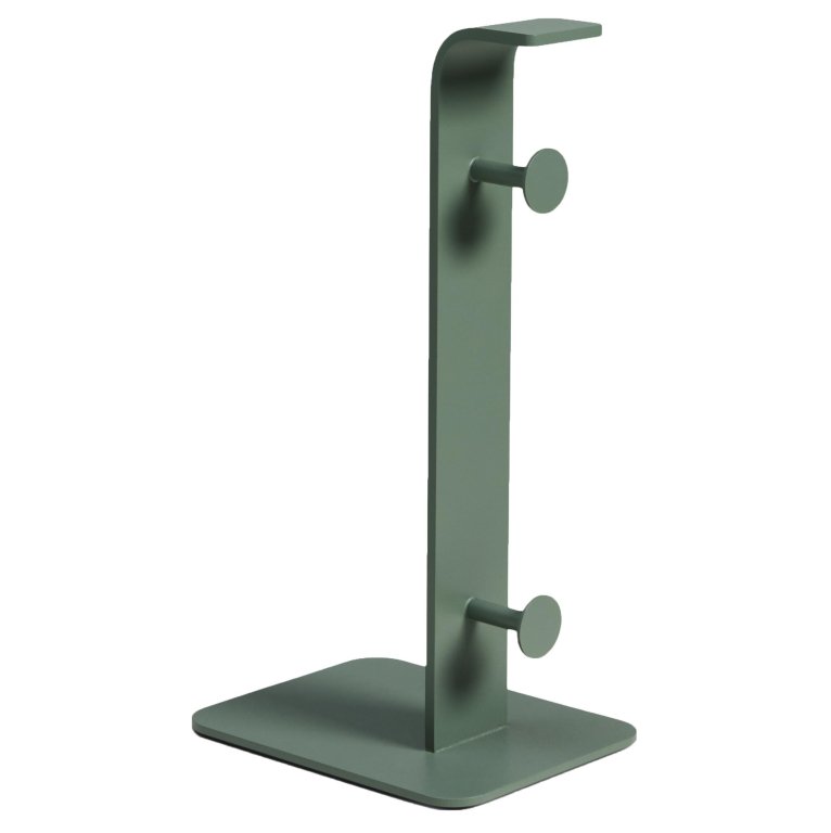 Pedestal Power Tower stroom-organizer Mossy Green