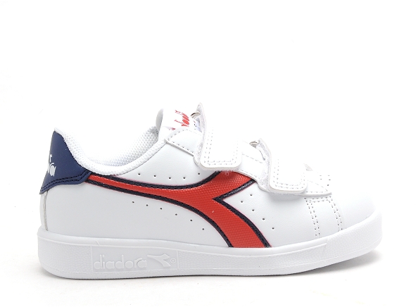 Diadora basses enfant game p td 880750 blanc