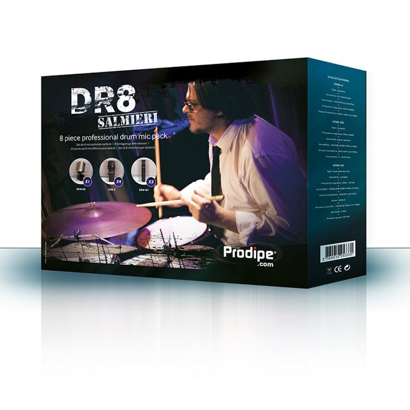 Prodipe DR8 drum microfoon set