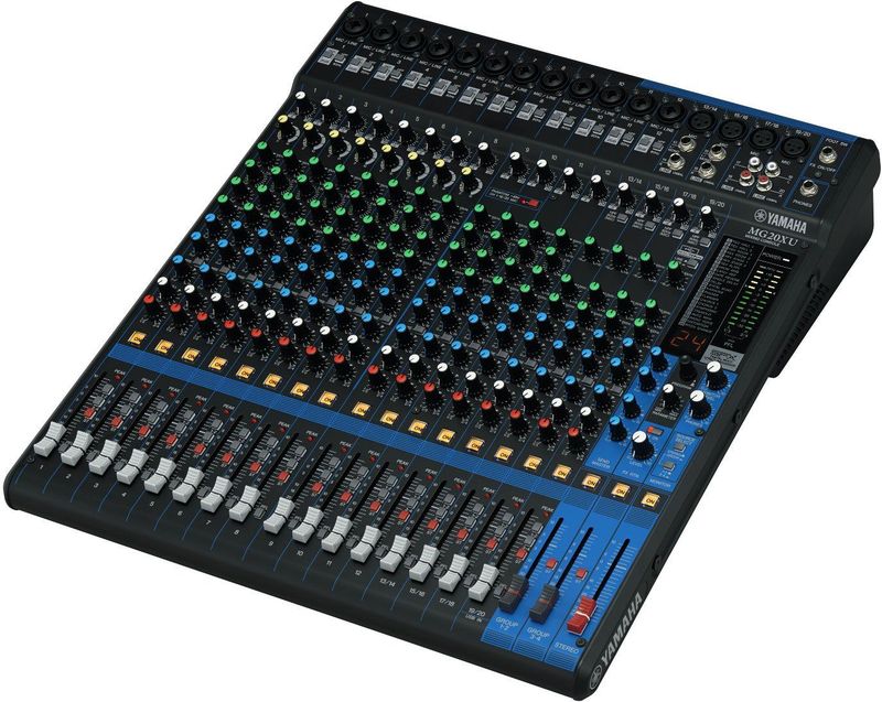 Yamaha - MG20XU - Mengtafel - Zwart