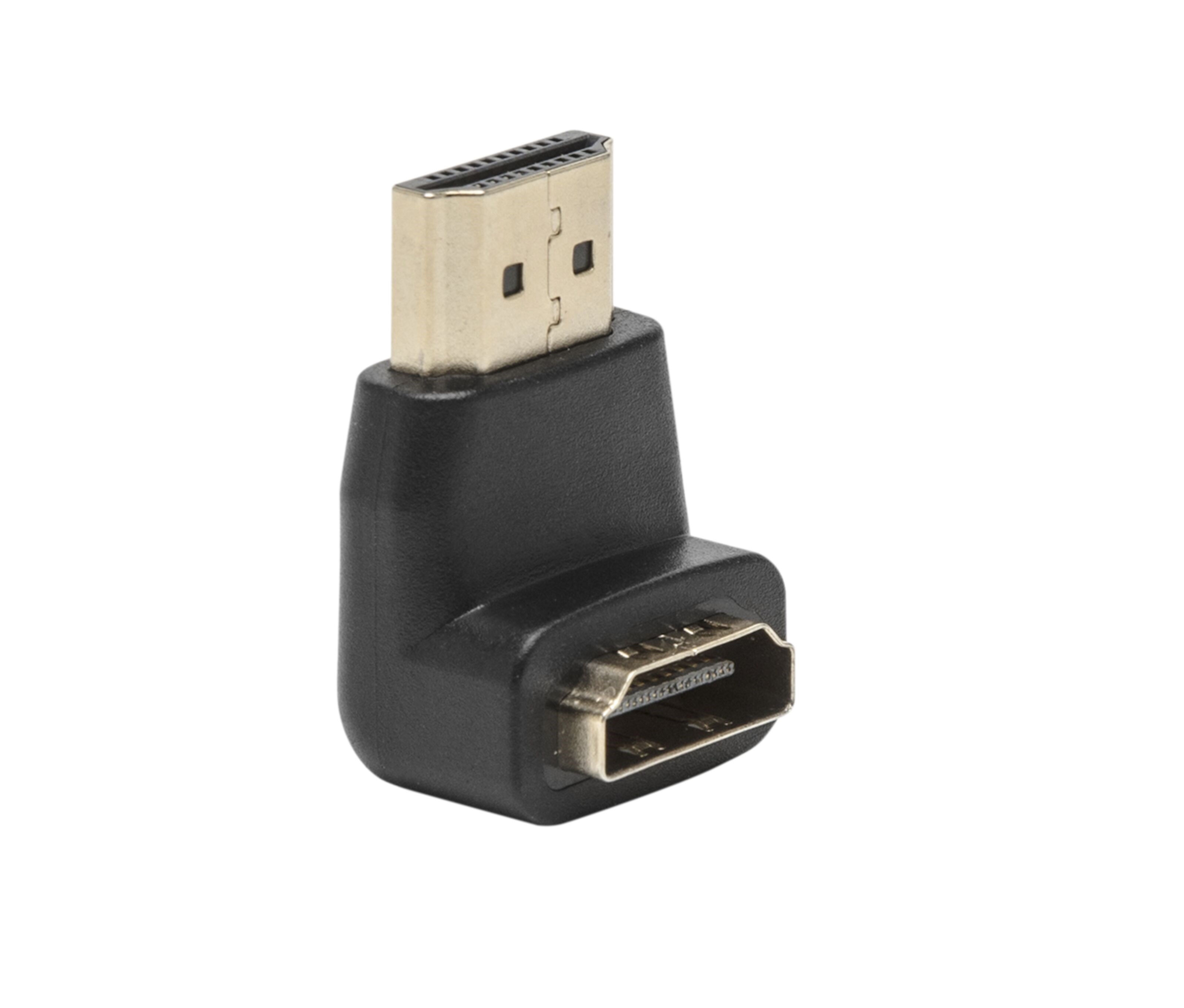 HDMI-vinkeladapter 90° Nedovervinklet