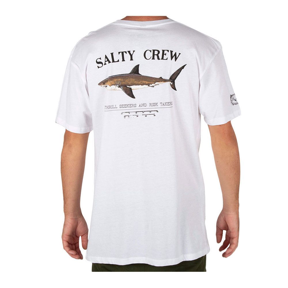 Salty Crew BRUCE PREMIUM - Tee-shirt Homme white