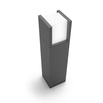 Philips tuinpaal Arbour geïntegreerde LED 40 cm 4W 800 lm antraciet