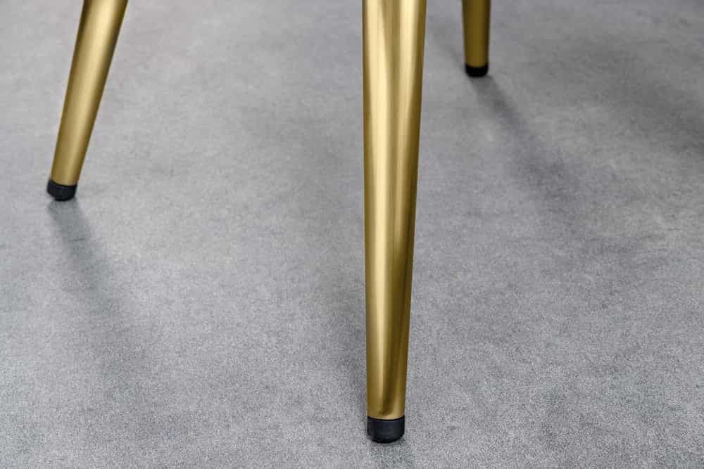 Höhenverstellbarer Barhocker INDUSTRIAL gold schwarz Metall rund drehbar Industrial Design