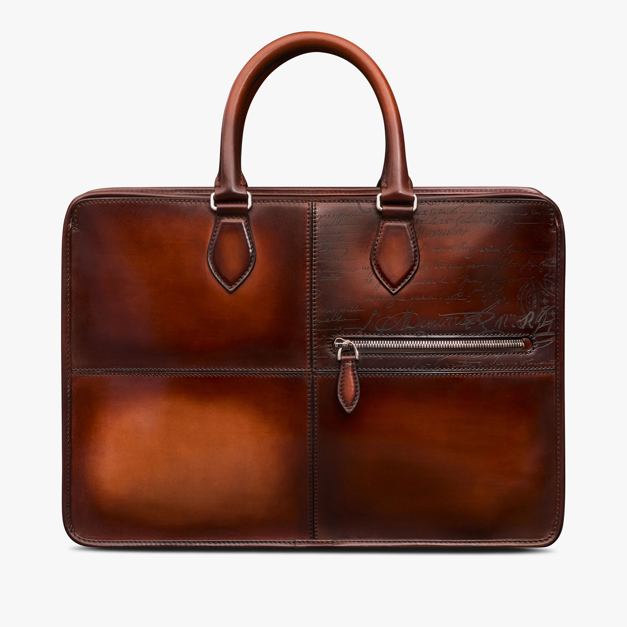 Cartable Un Jour En Cuir Scritto