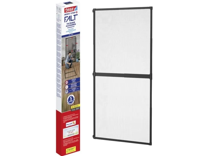 TESA 55415-01, 1000 mm, 2,2 m, Glasfiber, Sort