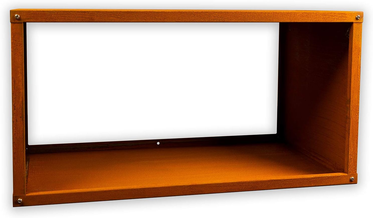 Köhko® Designer Hochbeet Rahmen (Ohne Boden) aus Cortenstahl als Bausatz TROG 100x40x40 cm…