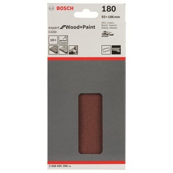 Bosch Prof Schuurpapier 93x185mm K180 Expert
