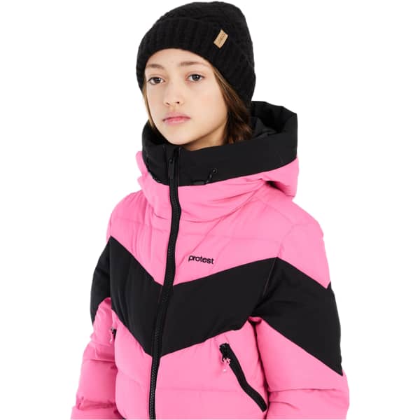 Veste de ski PROTEST PRTMILOU JR SNOWJACKET FOXY FOXY PINK