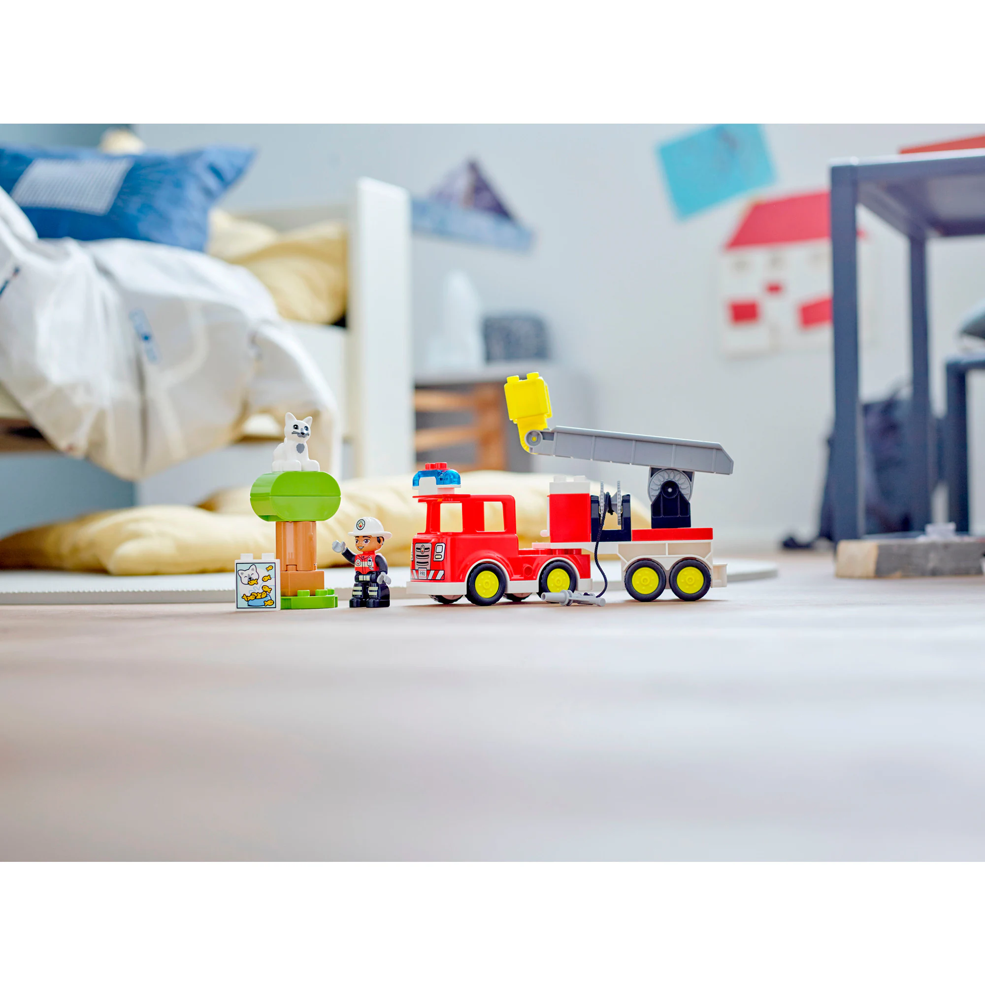 LEGO Konstruktionsspielzeug DUPLO Feuerwehrauto