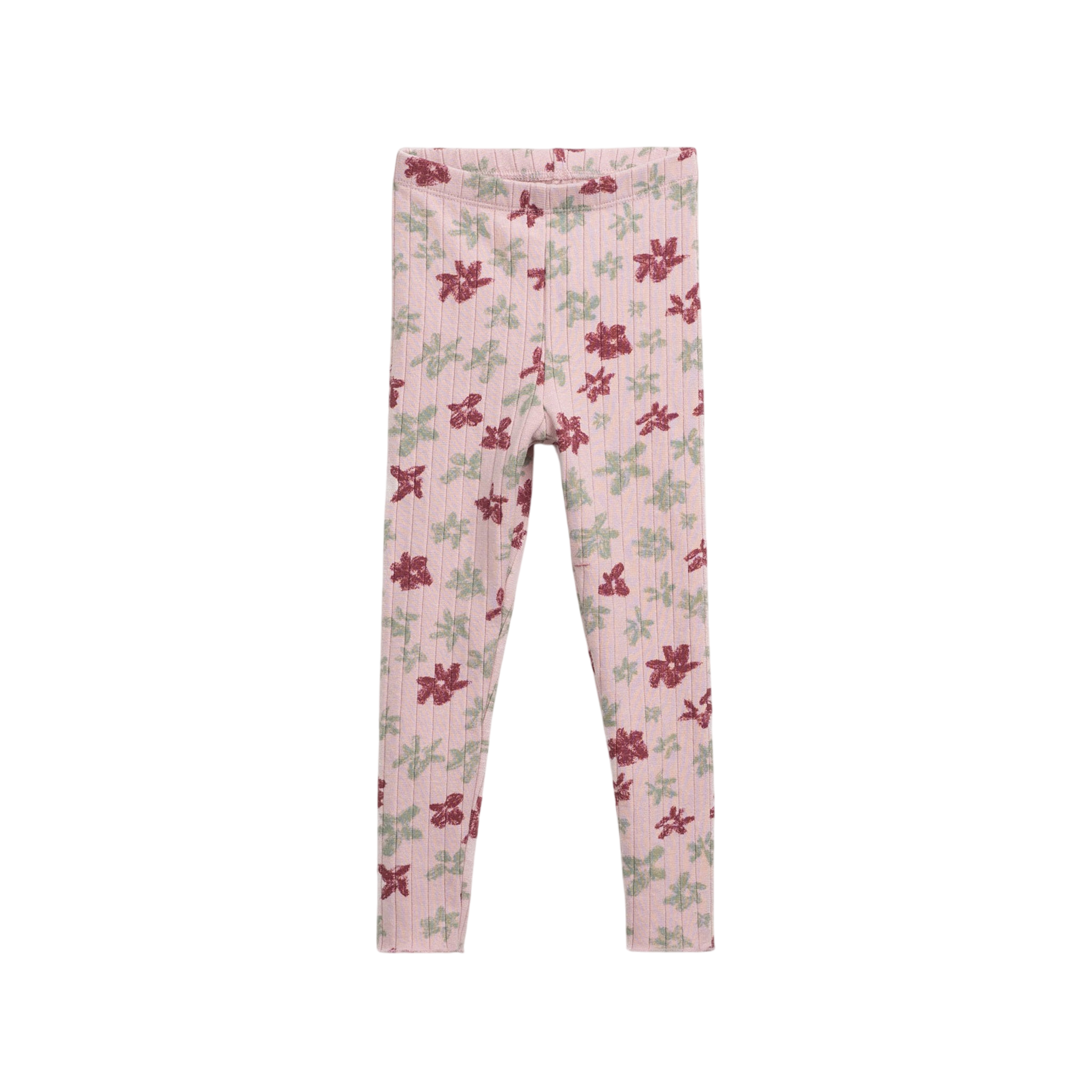 Leggings Rib Rose