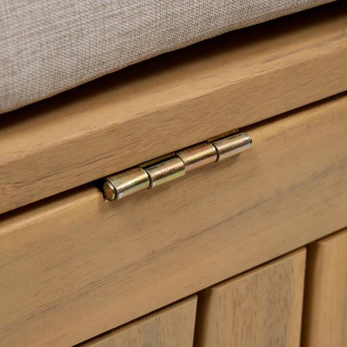 Coffre de rangement LODGIA Beige
