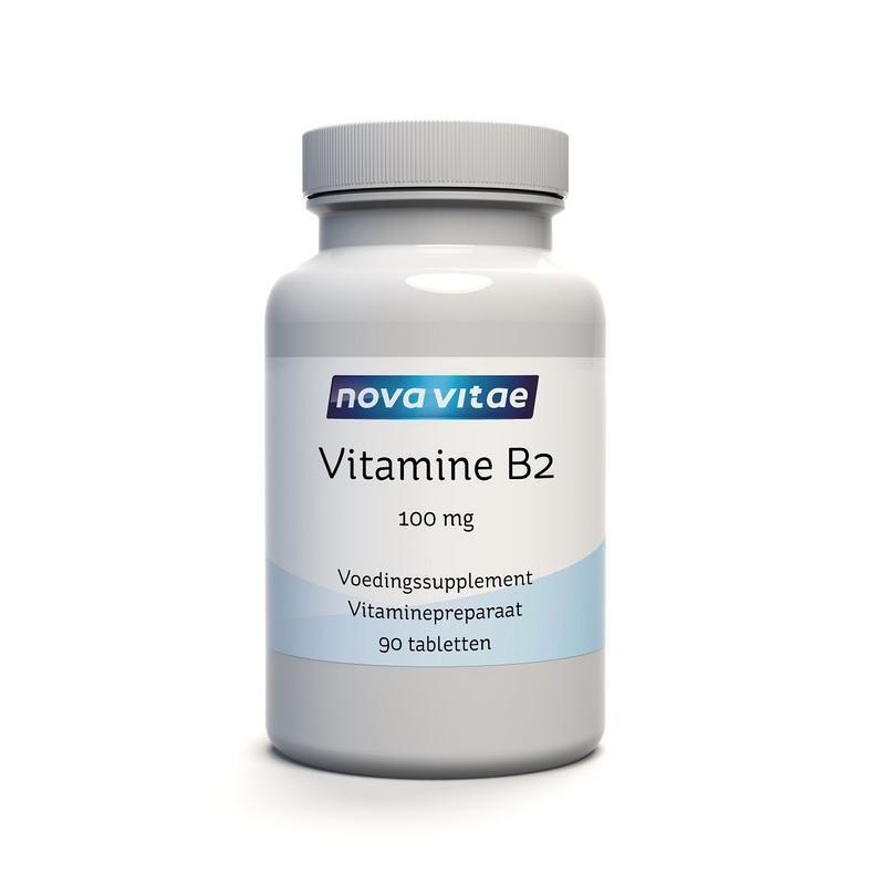 Nova Vitae Vitamine B2 Riboflavine 100 MG 90 Tabletten