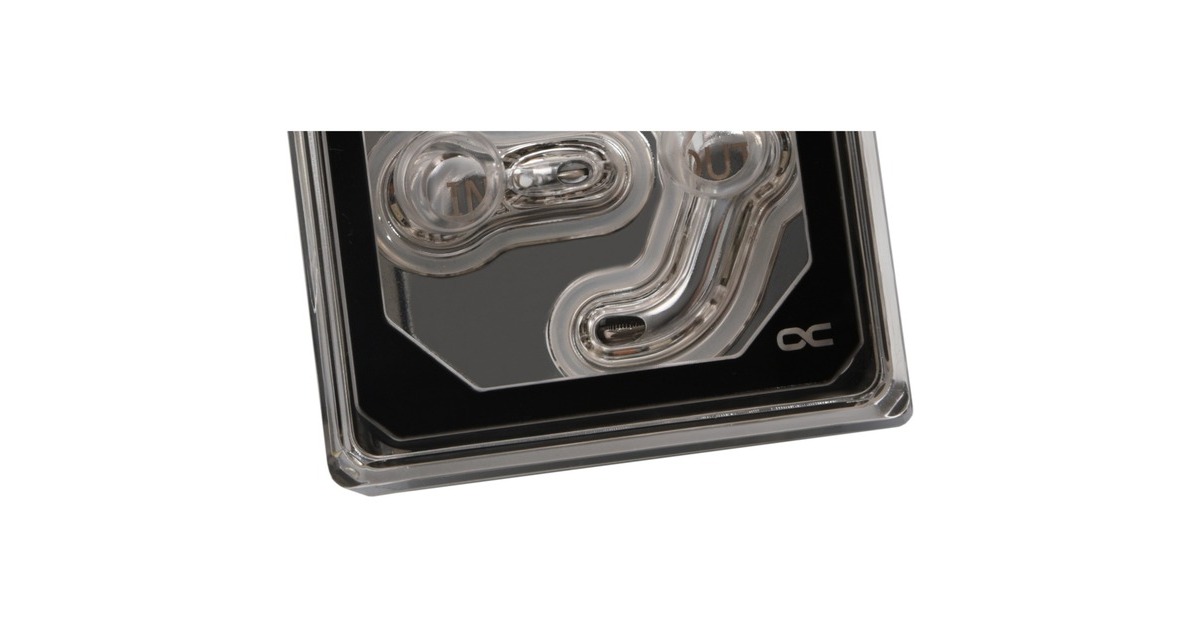 AlphacoolEisblock XPX Aurora Edge Acryl Black cpu-koeler  (Transparant/zwart)
