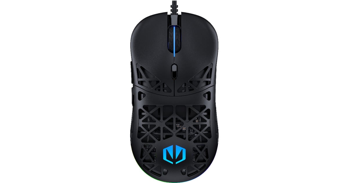 ENDORFYLIV gaming muis  (Zwart, 12.000 DPI, ARGB)