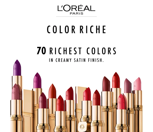 L'ORÉAL PARIS Color Riche Satin LippenstiftNr. 345 Cherry Crystal