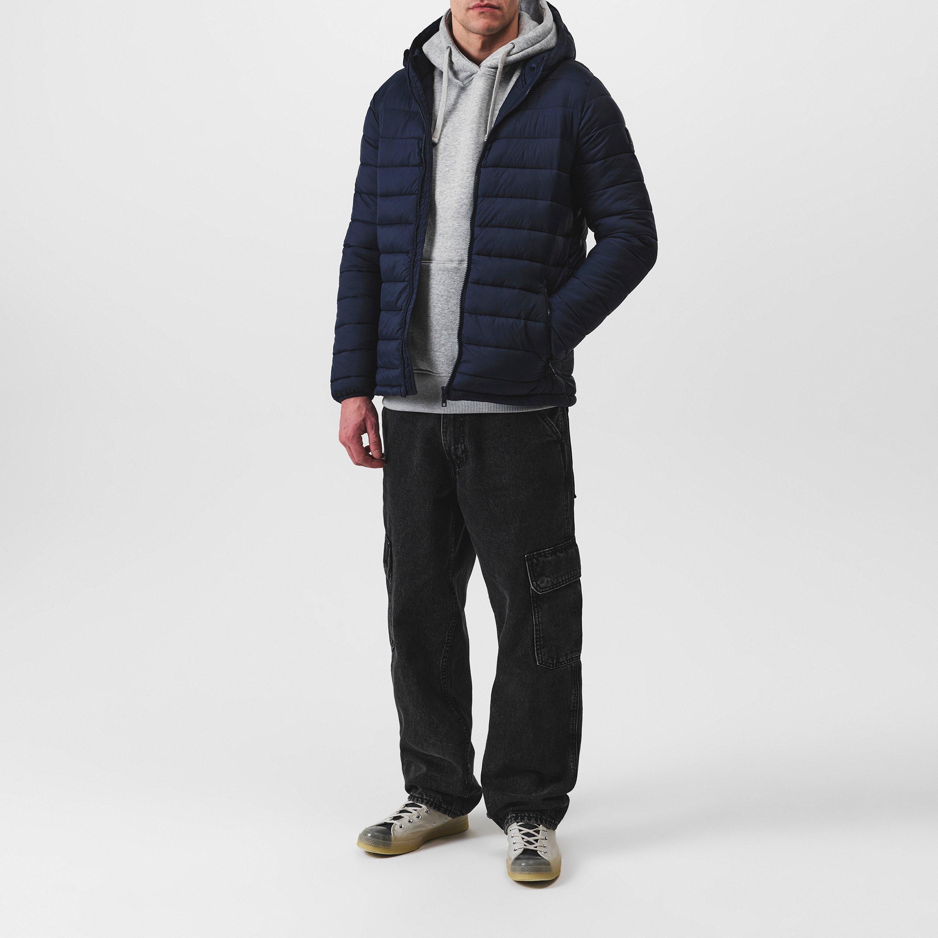 SoulCal Micro Bubble Hooded Jacket Mens
