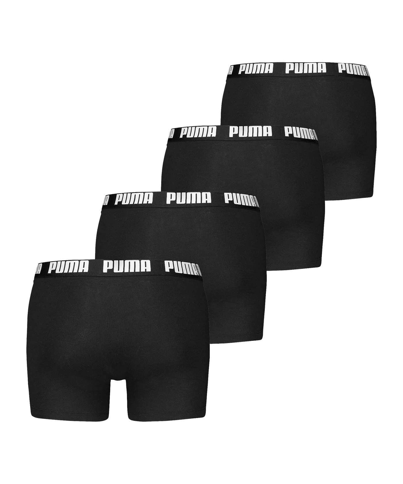 PUMA Everyday Boxer 4er Pack Schwarz F004