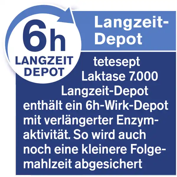 Laktase 7.000 Langzeit-Depot Mini-Tabletten
