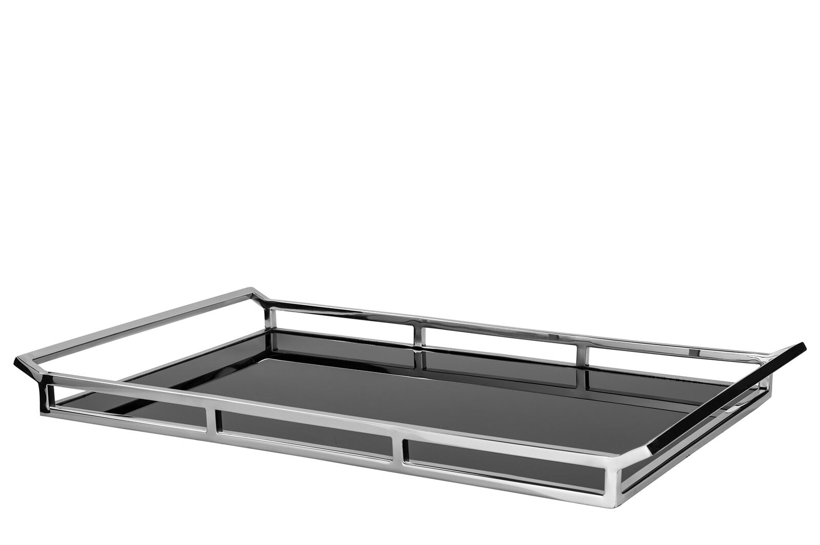 Fink Tablett PIANO 36 x 61 cm Edelstahl /Glas