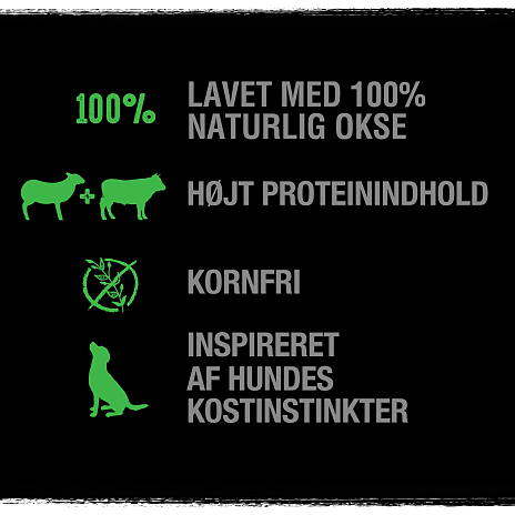 Tørfoder m. lam og okse