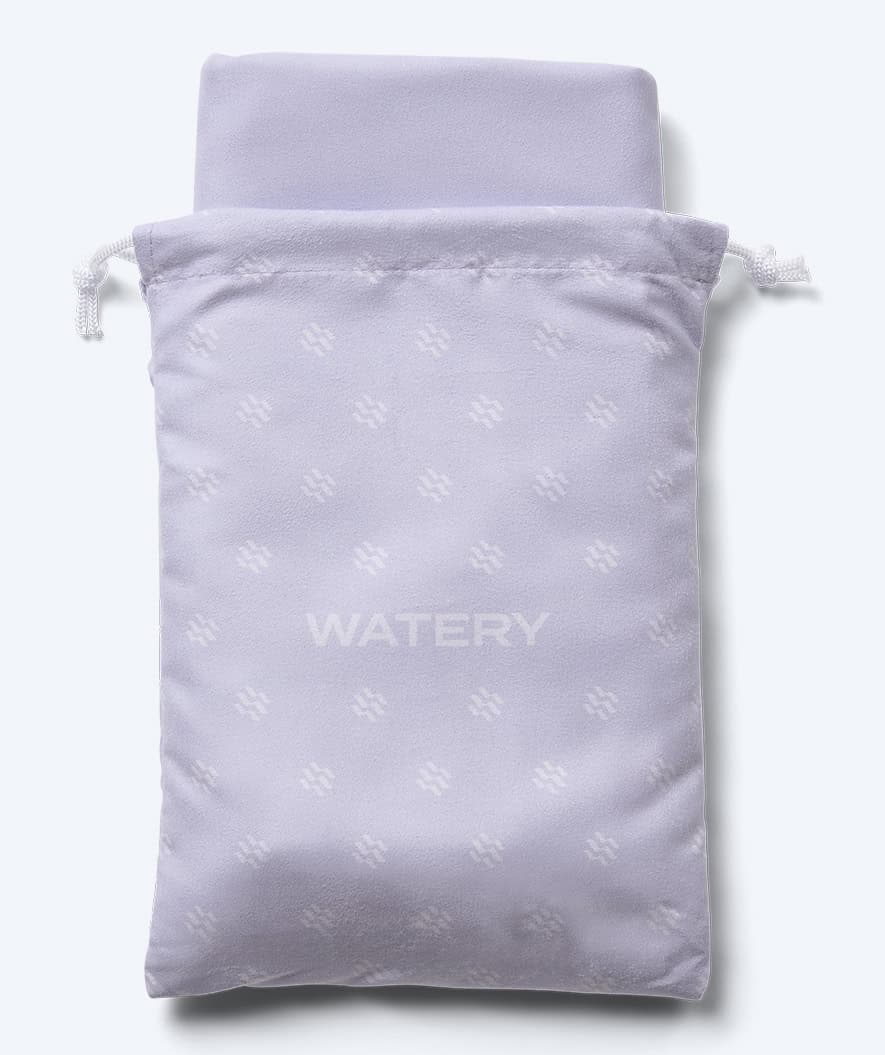 Watery microfiber håndklæde (160 x 80 cm) - Rafferty - Dust Purple