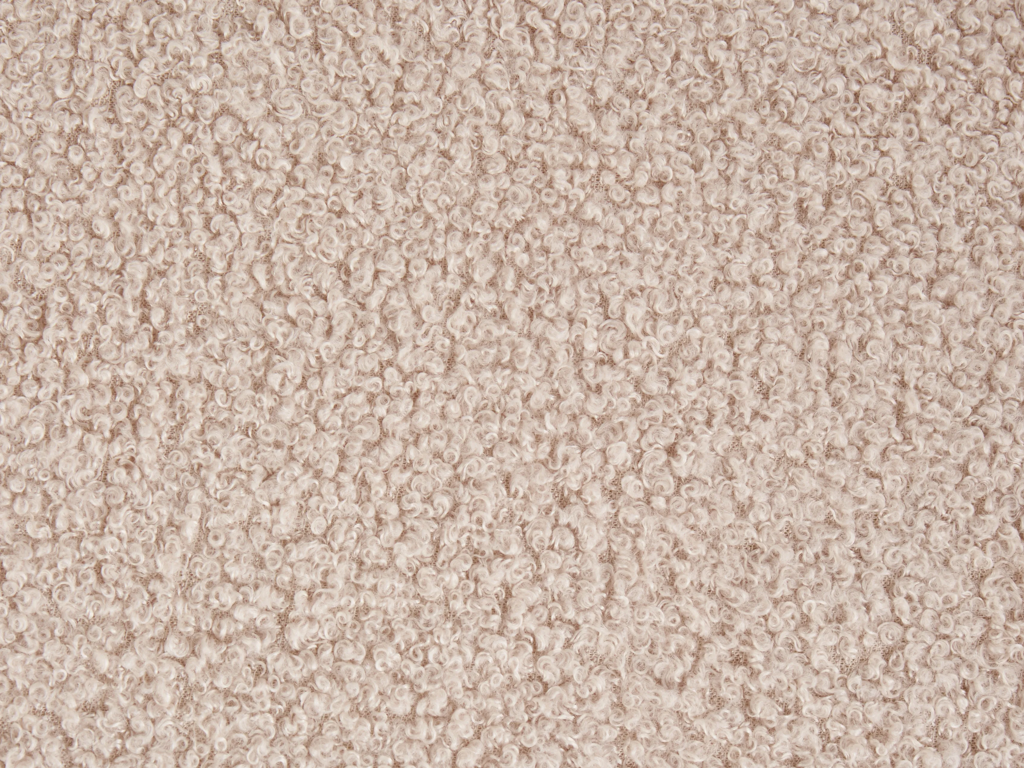 Poef KANSAS Bouclé Beige