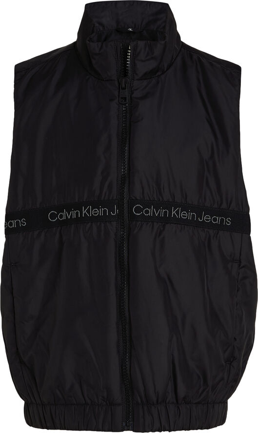 Calvin Klein BOXY LIGHT PADDED TAPE VEST Beh