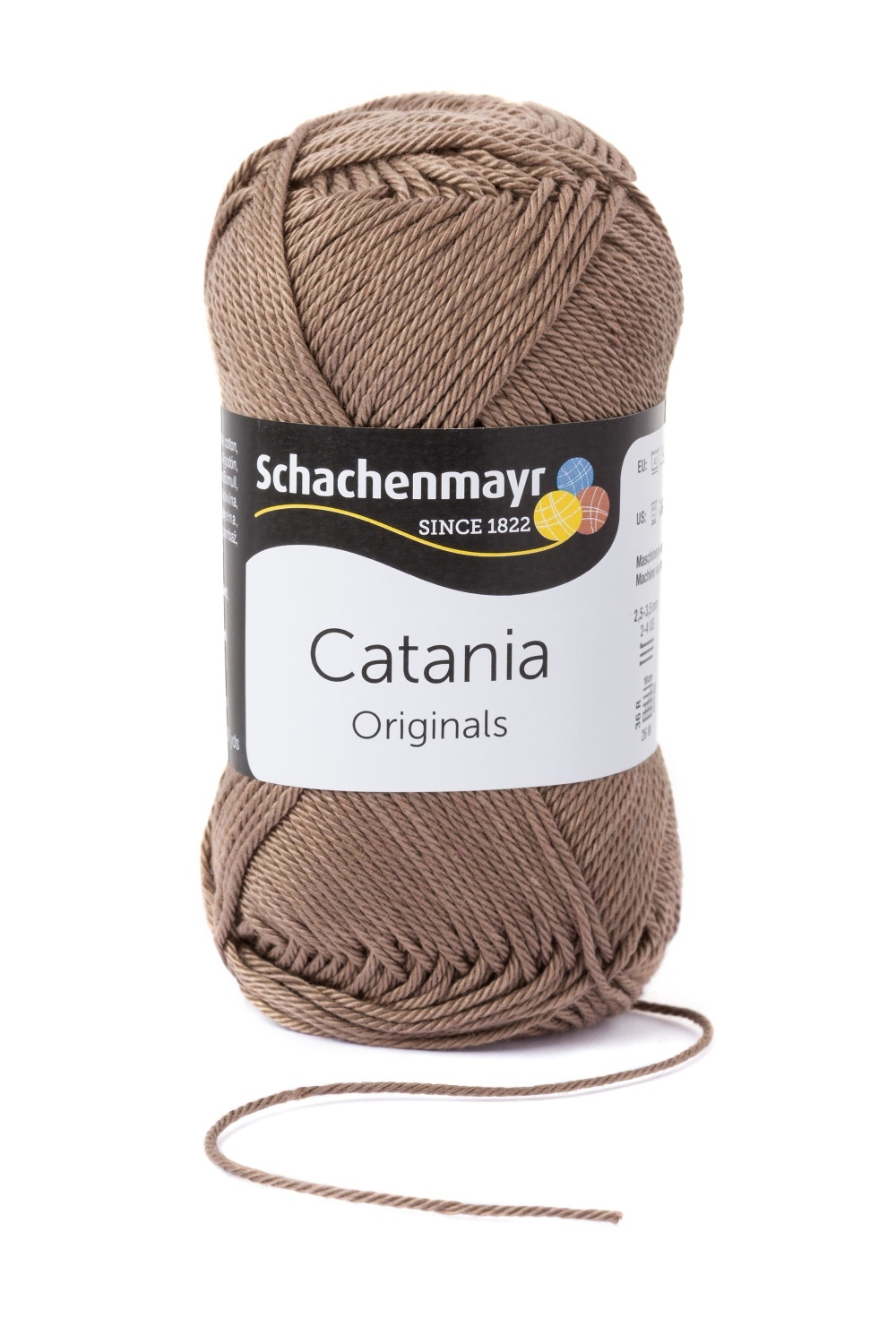 Wolle CATANIA - taupe - 50g
