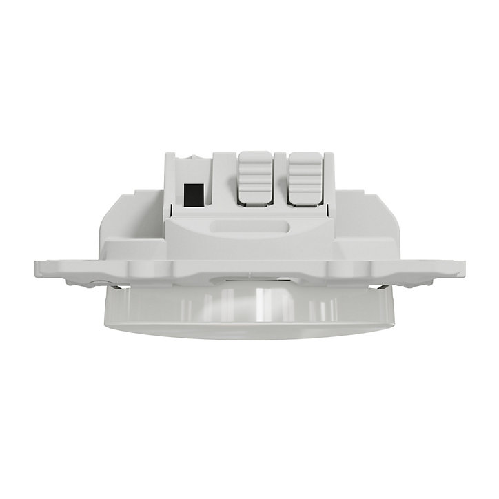Interrupteur va-et-vient lumineux Schneider Electric Odace blanc