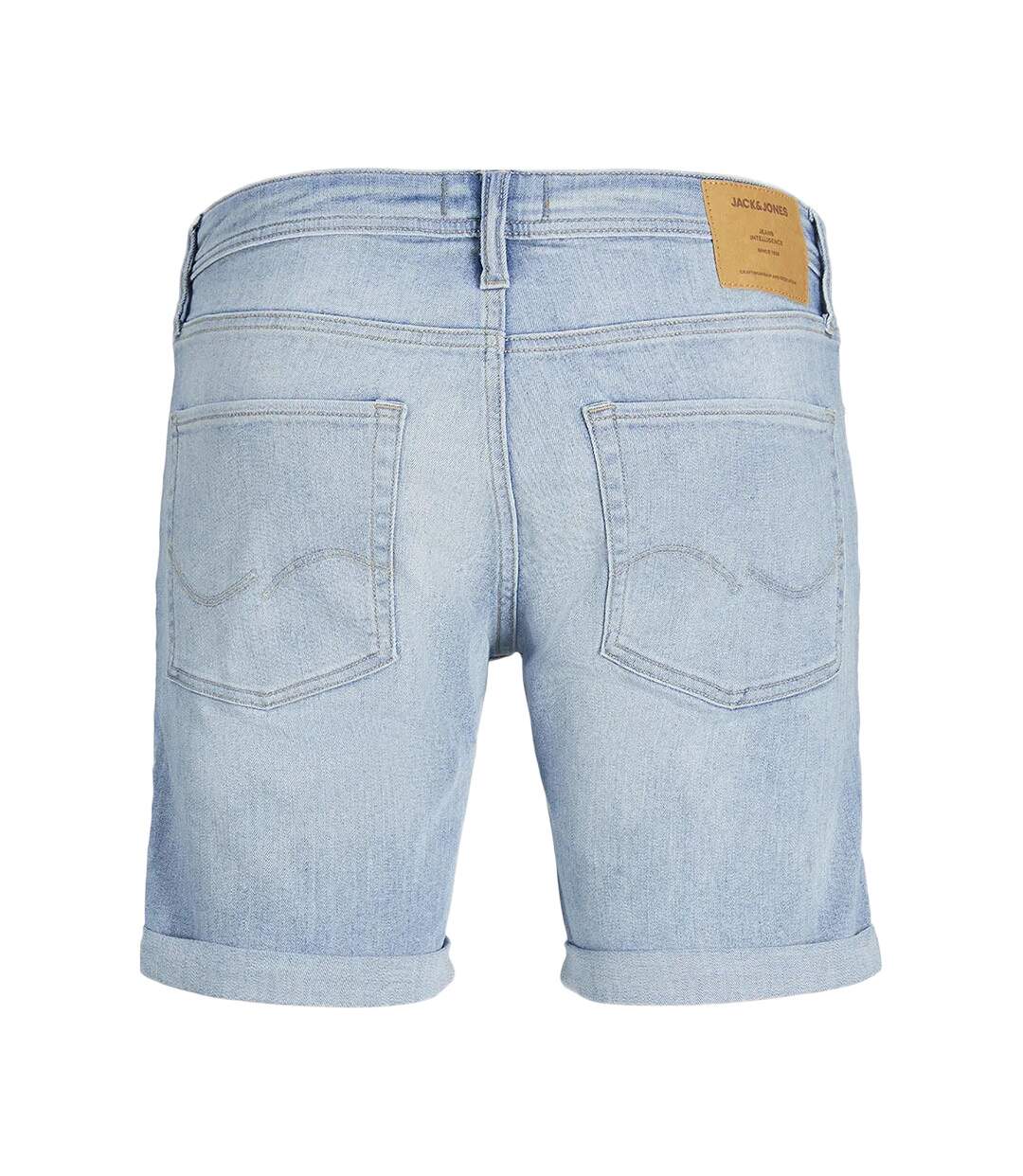 Short en Jean Bleu Clair Homme Jack & Jones 12211749