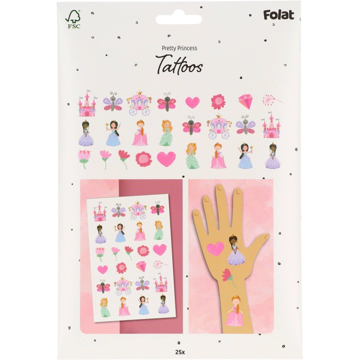 Prinsessen Nep Tattoos 25st