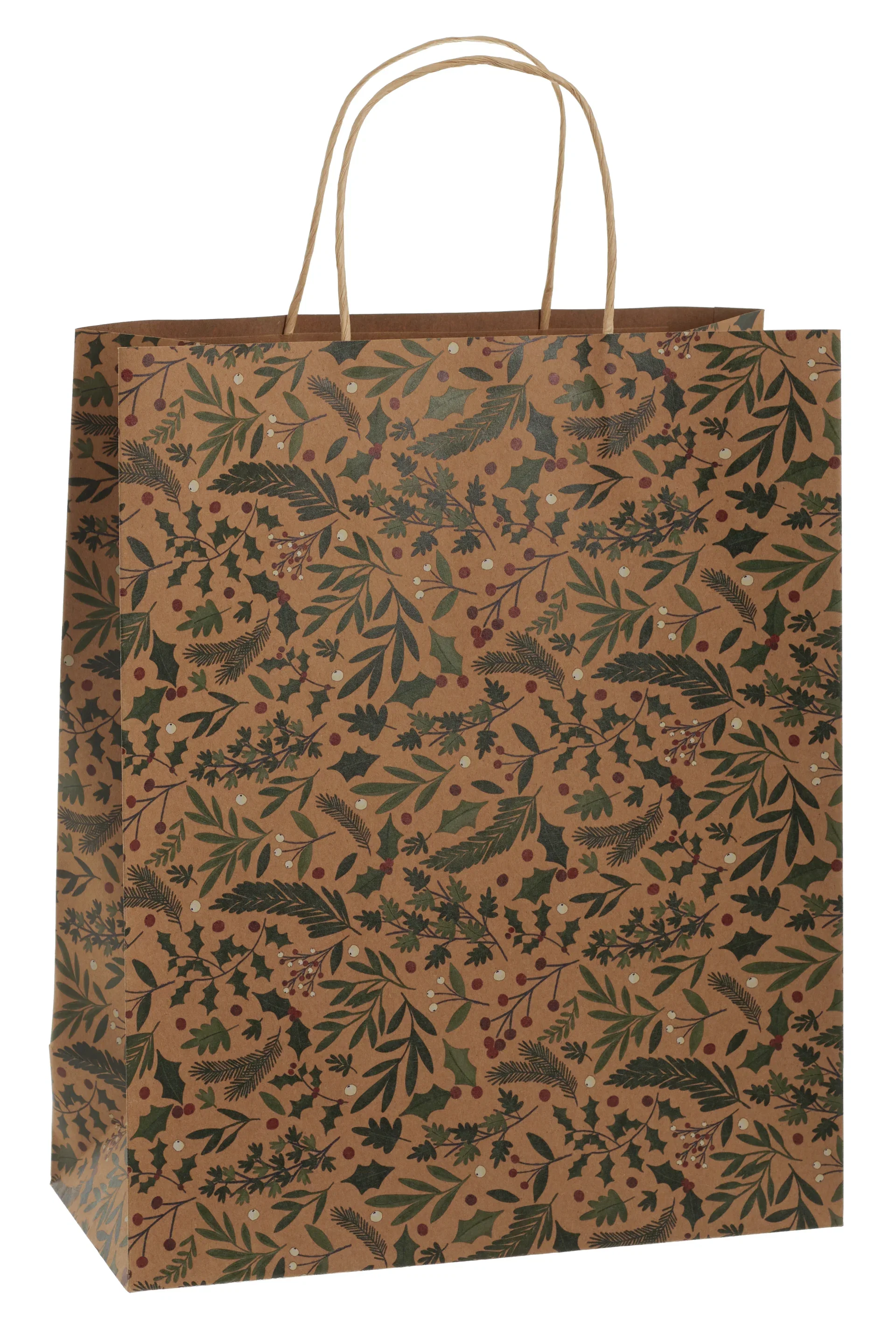 Gavepose Kraft branch Høyde 32 cm