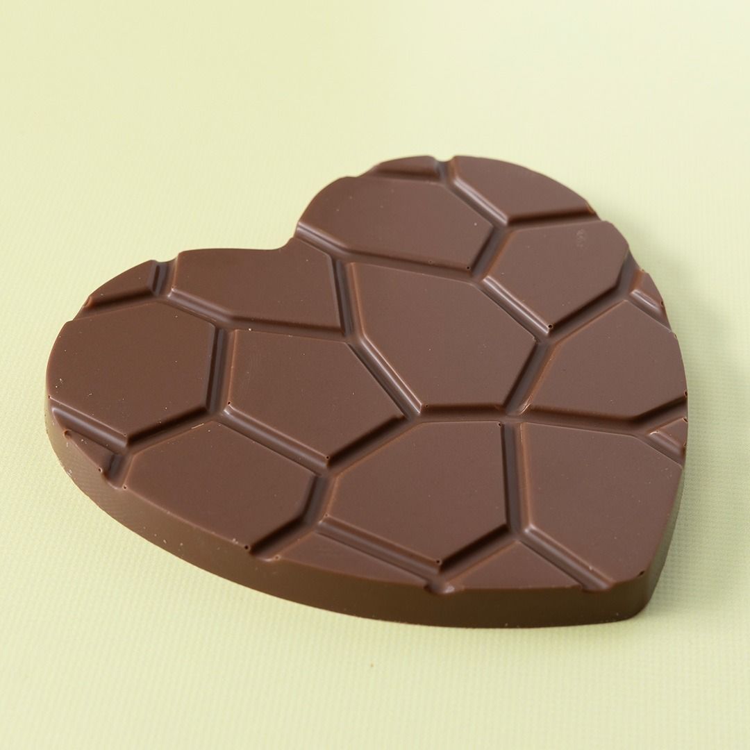 Chocolade hart melk