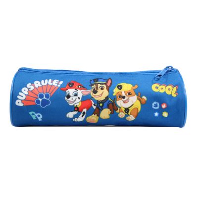 Trousse ronde Pat'Patrouille - 1 compartiment - bleu - Bagtrotter