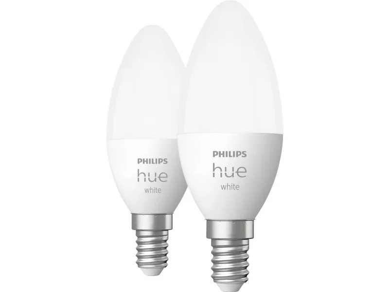 Philips Hue White Kerte - E14 pærer - 2-pak