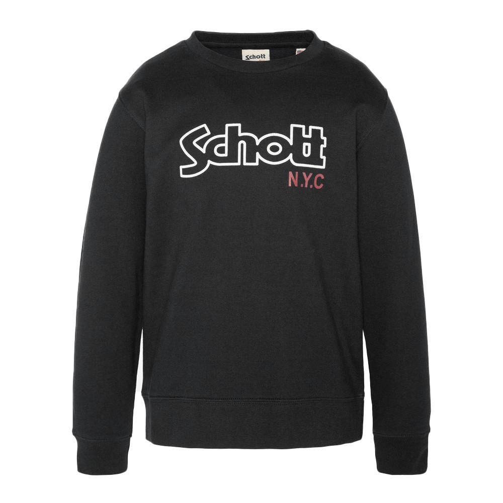 Schott Sweat Noir Junior Schott Vintage