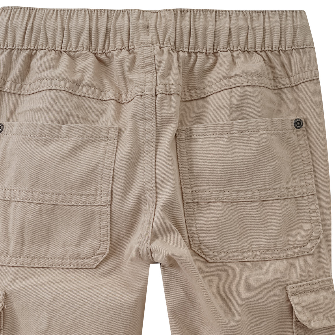 Topolino Jungen Cargohose mit Tunnelzug beige