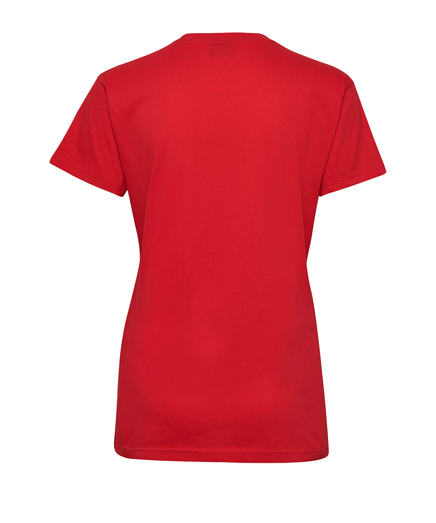 Hummel Cotton T-Shirt Logo Damen Rot F3062