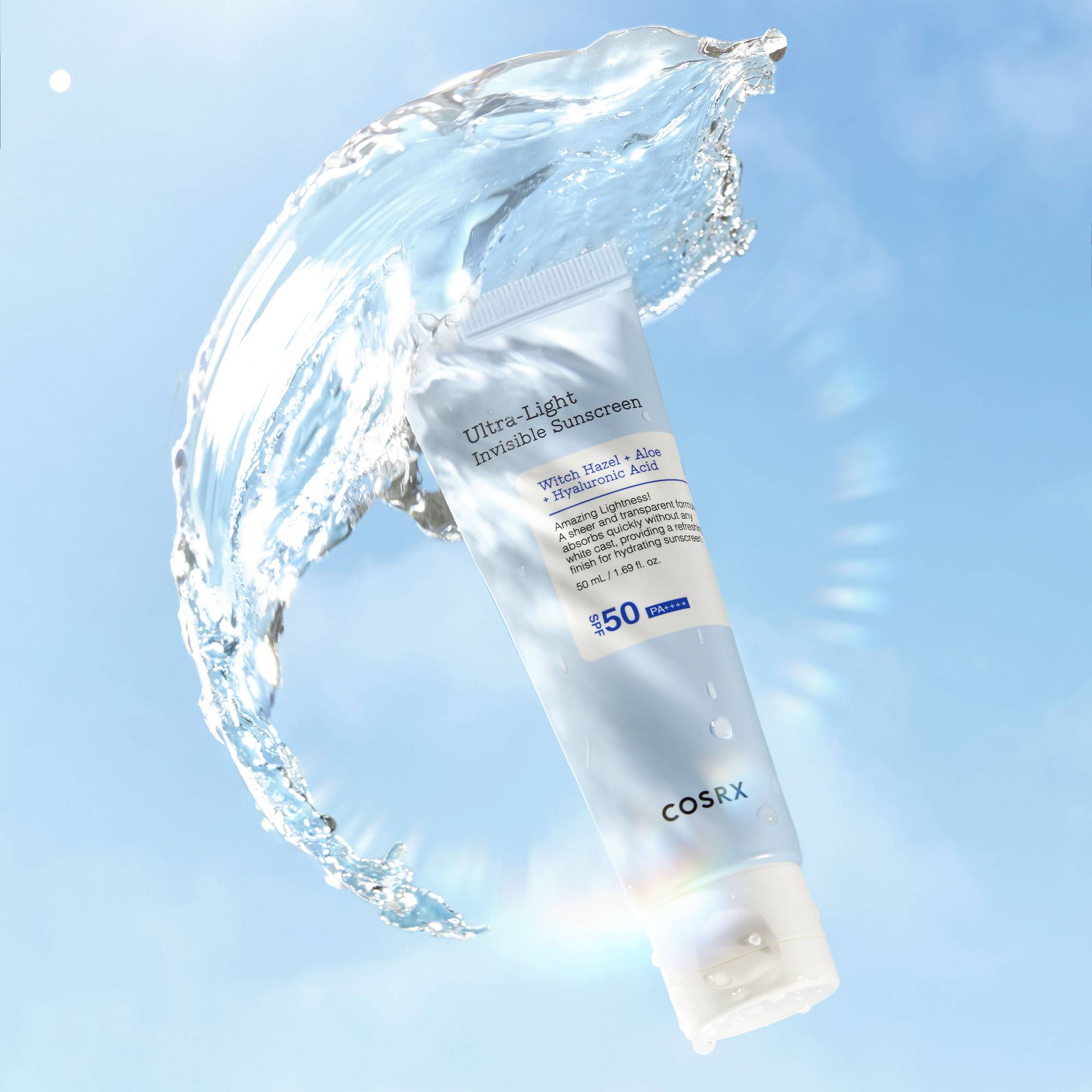 Crème solaire ultra-légère invisible SPF50 PA     / 50ml