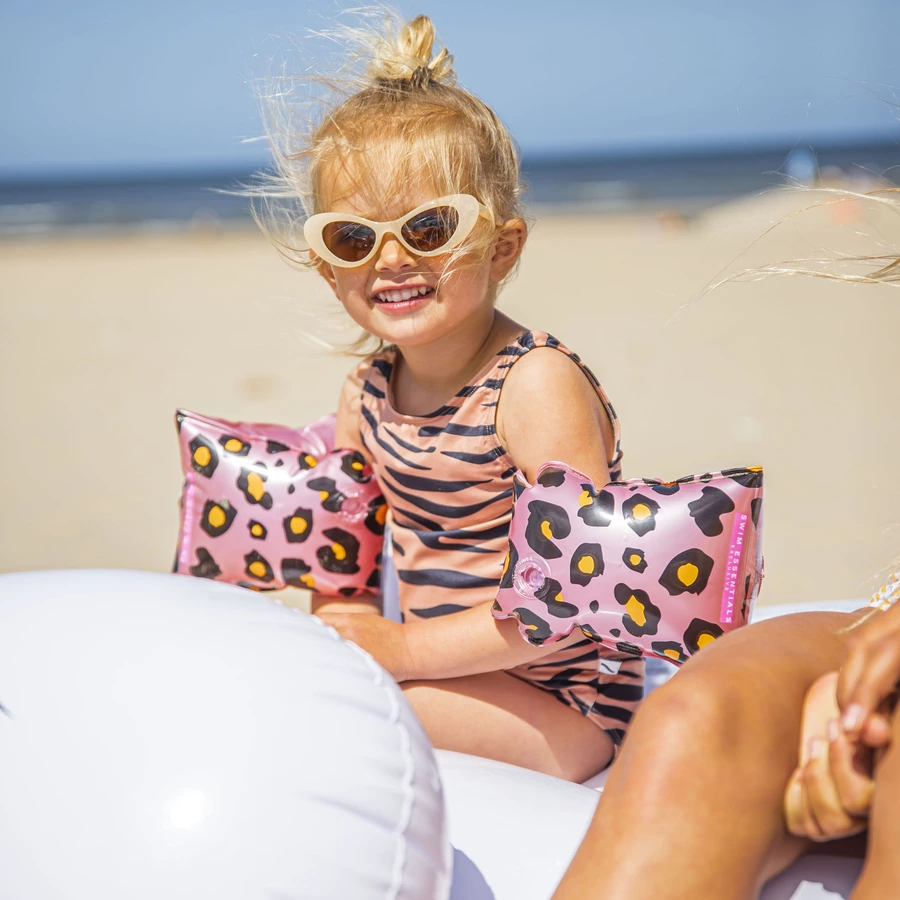 Swim Essentials Schwimmflügel Panther Rose Gold (0-2 Jahre)